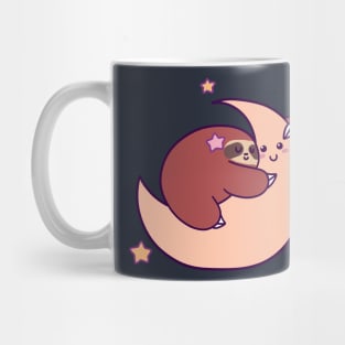 Sleeping Moon Sloth Mug